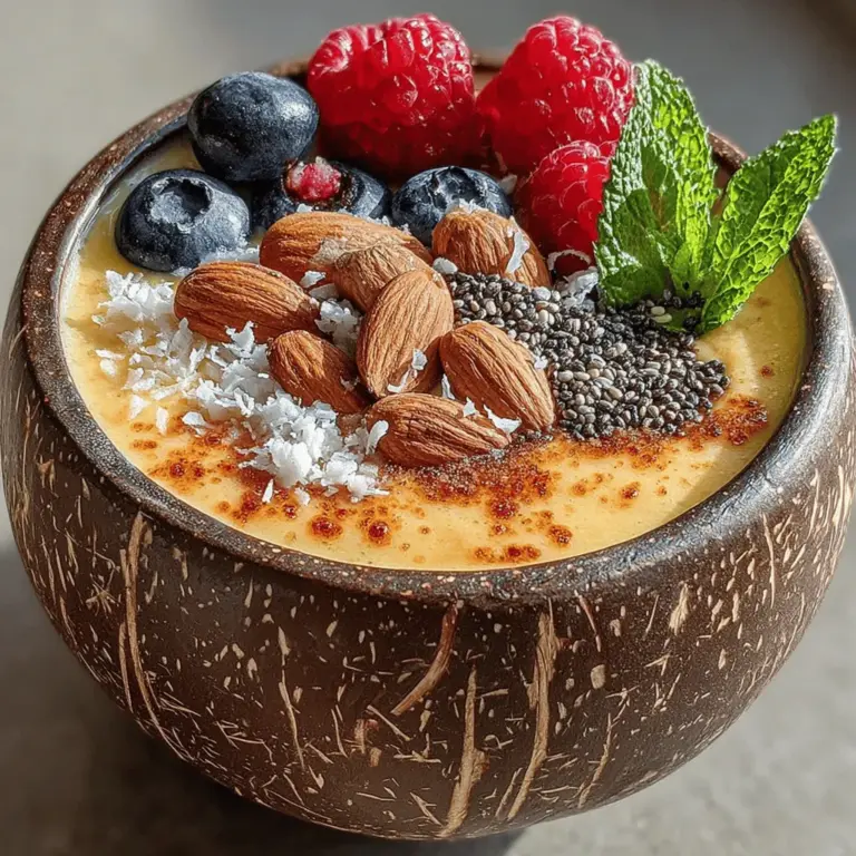 In the world of healthy eating, smoothie bowls have carved out a special niche, combining nutrition with visual appeal. Vibrantly colorful and packed with essential nutrients, the Cherry Blossom Smoothie Bowl is an exquisite example of how wholesome ingredients can come together to create a delightful breakfast or snack. This refreshing treat not only tantalizes your taste buds but also provides a substantial nutritional boost, making it an ideal choice for anyone looking to enhance their diet while enjoying a visually stunning meal.