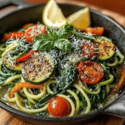 In recent years, zucchini noodles, often referred to as "zoodles," have gained significant traction as a popular alternative to traditional pasta. As health-conscious eating continues to rise, many are seeking ways to enjoy their favorite dishes without the added carbs and gluten that often come with conventional pasta. Zoodles are not only versatile and easy to prepare, but they also serve as a canvas for a variety of flavors. Among the many delightful recipes you can create with zucchini noodles, Garlic Parmesan Zucchini Noodle Stir Fry stands out for its simplicity and vibrant taste.