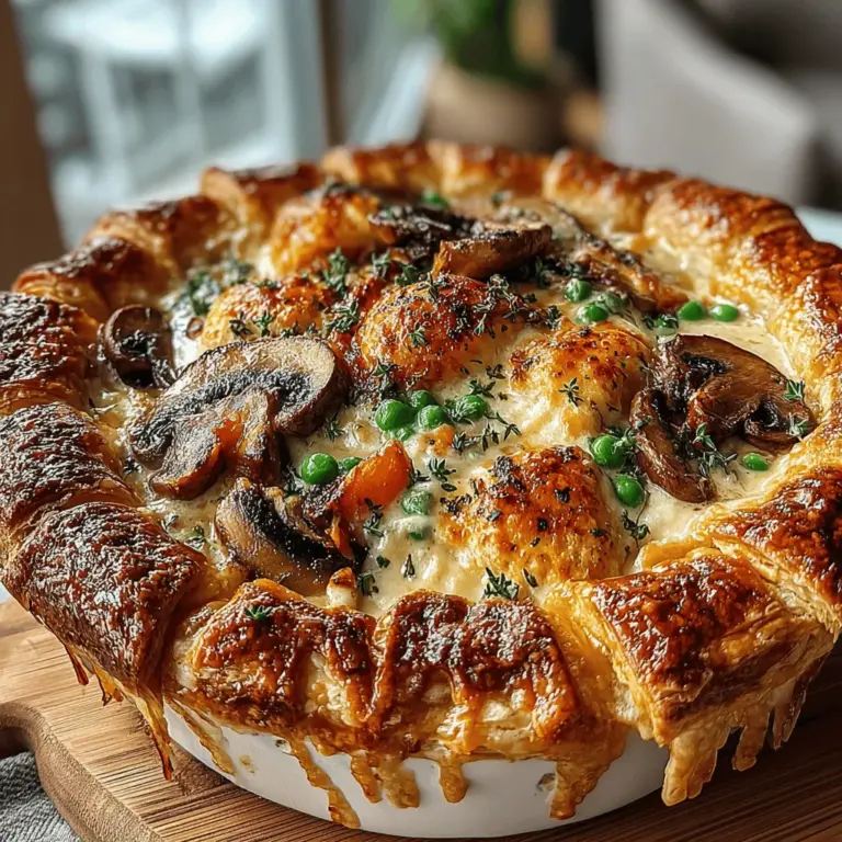 When it comes to the world of comfort food, few dishes evoke the same warmth and satisfaction as a pot pie. This classic dish, with its flaky crust and hearty filling, has long been a staple in homes, providing solace on chilly evenings or after a long day. Pot pies are celebrated not only for their rich flavors but also for their ability to adapt to various dietary preferences and seasonal ingredients. In this regard, the Creamy Mushroom & Leek Pot Pie Bake stands out as a delightful vegetarian option that captures the essence of comfort food while offering a unique twist.