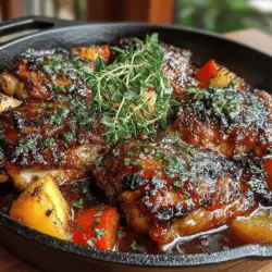Sweet Summer Bliss: Peach-Glazed Chicken Thighs