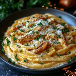 When it comes to enhancing the flavors of the Creamy Cajun Chicken Pasta, the right seasonings can make all the difference. The primary seasonings you will want to pay attention to are salt, pepper, and fresh parsley.