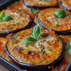 When it comes to comforting, hearty meals that satisfy both vegetarians and cheese enthusiasts, the Creamy Eggplant Parmesan Bake stands out as a true culinary gem. This dish not only highlights the versatility of eggplant but also combines rich flavors and creamy textures that make it a favorite for family dinners and gatherings. Imagine layers of tender, roasted eggplant enveloped in a luscious marinara sauce and topped with a melty, cheesy blend—a recipe that is as enticing to the eye as it is to the palate.
