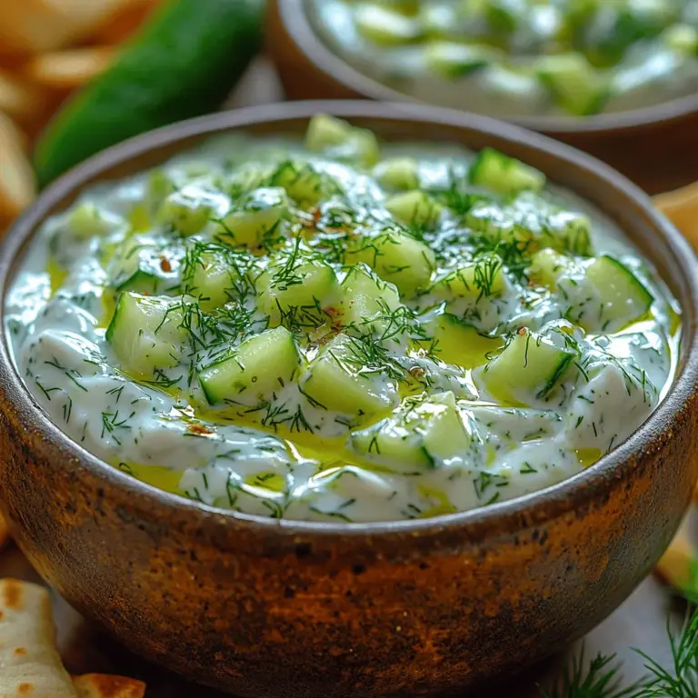 When it comes to healthy snacking, few options are as refreshing and delightful as a cucumber dill yogurt dip. This vibrant dip marries the crispness of fresh cucumbers with the creamy tang of Greek yogurt, creating a delightful accompaniment perfect for vegetables, pita chips, or even as a spread on sandwiches. Its appeal lies not only in its flavor but also in its healthy profile, making it a go-to choice for those looking to indulge without the guilt.