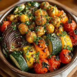In the realm of healthy eating, few dishes can match the vibrant flavors and nutritional richness of Zesty Roasted Lemon Dill Chickpeas and Veggies. This delightful recipe combines the hearty goodness of chickpeas with an array of colorful vegetables, all brought together with the bright notes of lemon and the aromatic touch of dill. Not only is this dish bursting with flavor, but it also stands as a testament to the benefits of incorporating more plant-based meals into our diets.