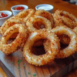 In recent years, air fryers have surged in popularity, transforming the way home cooks approach frying. This kitchen appliance offers a healthier alternative to traditional frying methods, allowing you to achieve that coveted crispy texture with significantly less oil. Among the myriad of dishes that can be made in an air fryer, one standout recipe is crispy air-fried onion rings. These delightful snacks are not just a side dish; they are a culinary experience that brings a satisfying crunch and rich flavor to any meal.