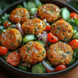 In the realm of healthy eating, few dishes stand out like a vibrant Crispy Falafel Salad Bowl. This delightful combination of crispy, homemade falafel and fresh, colorful vegetables provides a satisfying meal that is not only nutritious but also bursting with flavor. The allure of this dish lies in its versatility; whether you are a vegetarian seeking a wholesome lunch option, a busy professional in need of a quick yet filling meal, or simply someone who craves a nourishing dish, the Crispy Falafel Salad Bowl caters to all tastes and dietary preferences.