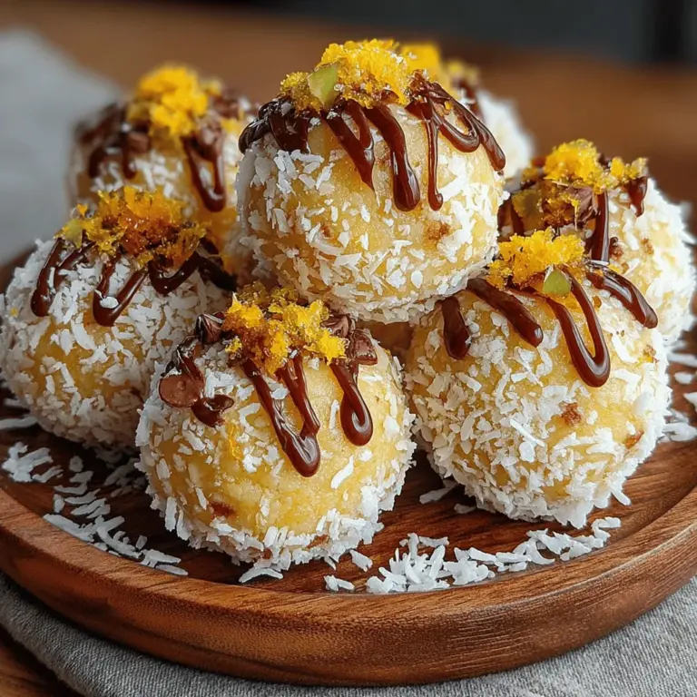 In recent years, the popularity of energy snacks has surged, as more people seek convenient and nutritious options to fuel their busy lifestyles. With an increasing emphasis on health and wellness, snacks that are not only delicious but also packed with nutrients have become a staple in many households. Among these delightful treats, Zesty Lemon Coconut Bliss Balls stand out as a vibrant and refreshing option. These no-bake snacks are perfect for an afternoon pick-me-up, a post-workout boost, or even a guilt-free dessert.