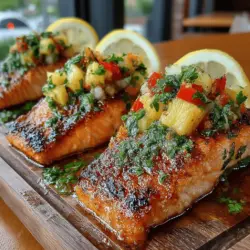 Sizzling Salmon Delight with Tropical Twist: The Ultimate Guide