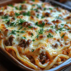 Comfort food holds a special place in our hearts, often evoking memories of family gatherings, cozy nights in, and the warm embrace of home-cooked meals. Among the many delightful dishes that fall into this category, Cheesy Baked Spaghetti Casserole stands out as a quintessential favorite. This dish embodies the essence of comfort food with its rich, savory flavors and satisfying textures, making it a beloved choice for both casual weeknight dinners and festive celebrations.