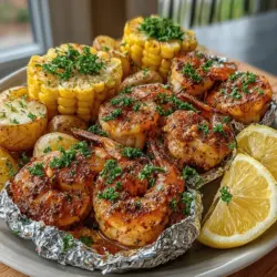 Shrimp Boil Foil Packets: A Flavorful and Fun Cooking Experience