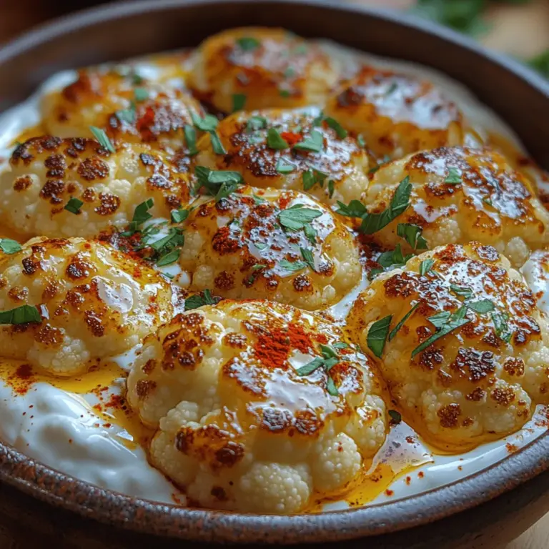 Velvet Roasted Cauliflower Delight is not just any ordinary dip; it’s a culinary experience that brings together rich flavors and health benefits in a delightful package. This creamy, luscious dip is perfect for gatherings, elegant parties, or even a cozy night in with your loved ones. As more people lean towards healthier eating options, this recipe stands out as a guilt-free indulgence that doesn’t compromise on taste. The secret lies in the star ingredient—cauliflower—combined with the smoothness of cream cheese and Greek yogurt, creating a dip that is both satisfying and nutritious.