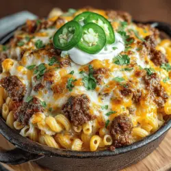 In the world of comfort food, few dishes hold the same revered status as nachos and pasta. Each has carved out its niche: nachos, with their crunchy chips piled high with toppings, are the go-to snack for game days, parties, and late-night cravings. On the other hand, pasta dishes bring warmth and satisfaction to family dinners and cozy evenings at home. What if you could combine the best of both worlds? Enter the Cheesy Ground Beef Nacho Pasta Bake—a delightful fusion that marries the bold flavors of nachos with the heartiness of pasta, creating a dish that is not only comforting but irresistibly delicious.