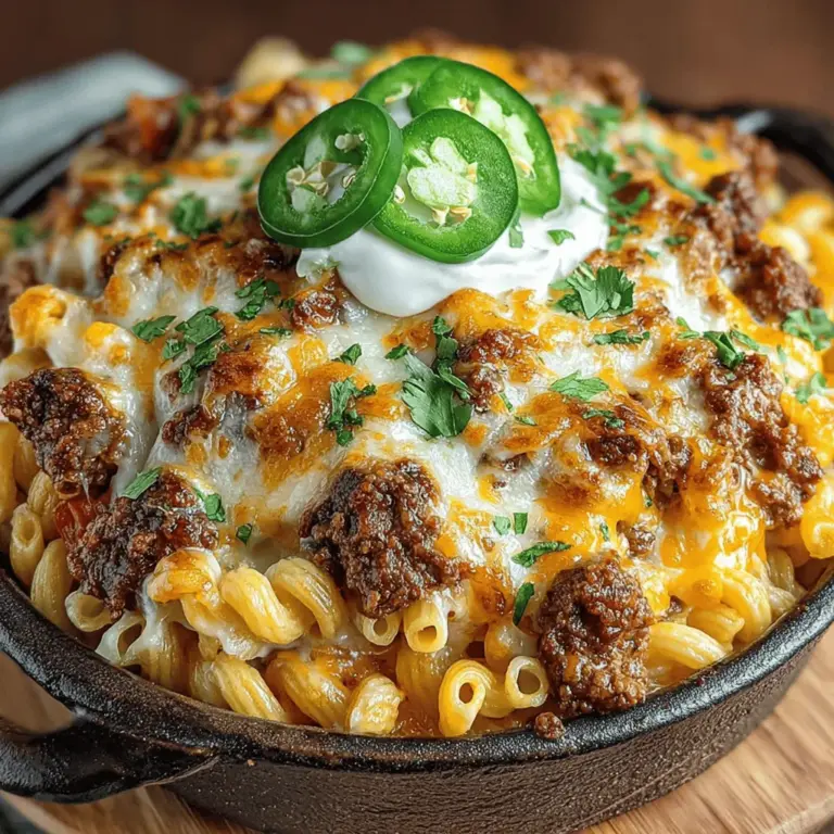In the world of comfort food, few dishes hold the same revered status as nachos and pasta. Each has carved out its niche: nachos, with their crunchy chips piled high with toppings, are the go-to snack for game days, parties, and late-night cravings. On the other hand, pasta dishes bring warmth and satisfaction to family dinners and cozy evenings at home. What if you could combine the best of both worlds? Enter the Cheesy Ground Beef Nacho Pasta Bake—a delightful fusion that marries the bold flavors of nachos with the heartiness of pasta, creating a dish that is not only comforting but irresistibly delicious.
