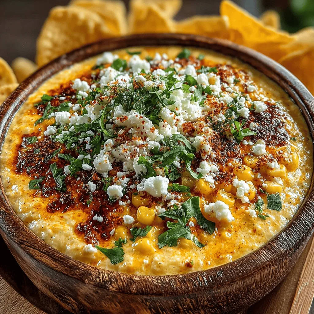 In the world of snacking, few things can rival the mouthwatering allure of a well-crafted dip. The Creamy Mexican Street Corn Dip stands out as a vibrant and flavorful option that brings the essence of traditional Mexican street corn right to your table. This dip combines the sweetness of fresh corn with a rich and creamy base, making it an irresistible addition to any gathering or a delightful treat for casual nibbling. Whether served at a backyard barbecue, a festive gathering, or simply enjoyed on a quiet evening at home, this dip is sure to please a crowd.