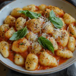 Creamy Tomato Basil Gnocchi is more than just a meal; it’s an experience that embodies warmth and comfort. This dish, with its pillowy potato gnocchi enveloped in a rich and velvety tomato basil sauce, appeals to the senses and brings a touch of Italian cuisine to your dinner table. Whether you're cooking for family or entertaining guests, this dish is sure to impress with its delightful combination of flavors and textures.