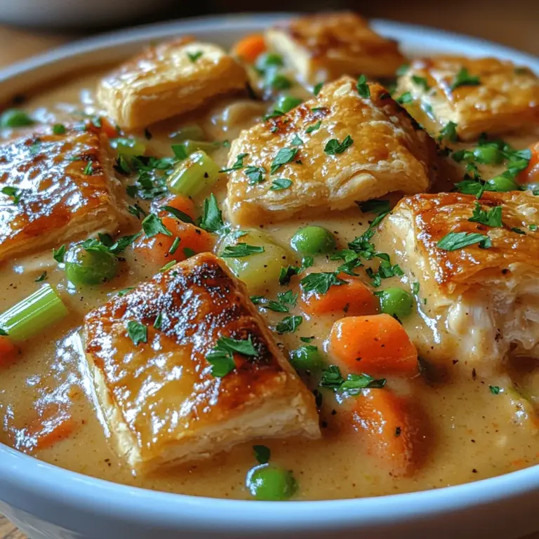 Creating the perfect pie crust is essential for a delicious chicken pot pie, as it serves as the foundation for your dish. Here are some expert tips for achieving that desired flaky texture: