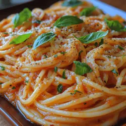 Creamy Tomato Basil Spaghetti Recipe