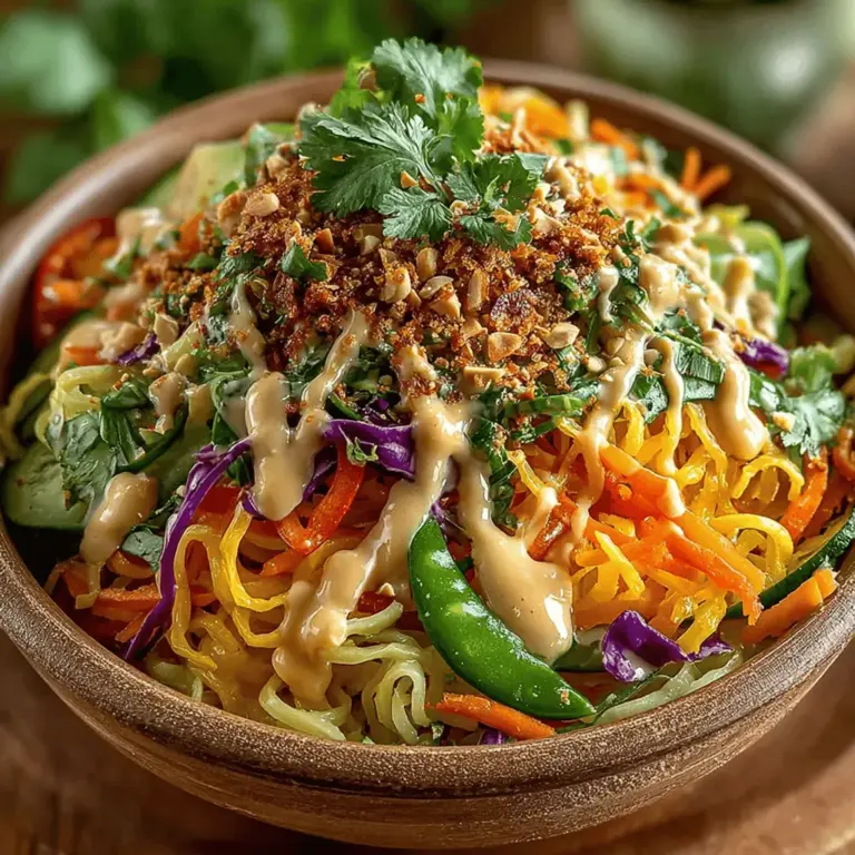 Chilled noodle salads have gained immense popularity in recent years, celebrated for their refreshing flavors and vibrant presentations. These salads offer a delightful way to enjoy a medley of textures and tastes, making them perfect for warm weather or as a light meal option. Among the myriad of chilled noodle dishes, the Chilled Thai Peanut Noodle Delight stands out, offering a harmonious blend of savory, sweet, and spicy elements that epitomize Thai cuisine.