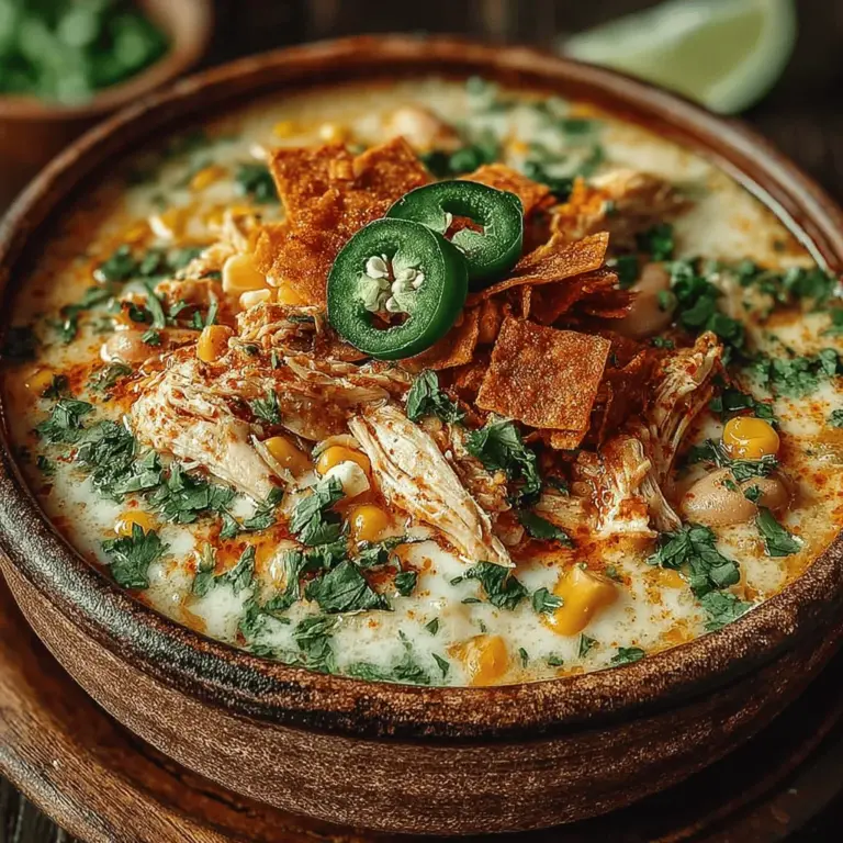 When the chill of winter sets in or the winds of a cool evening blow through, there’s nothing quite like a hearty bowl of chili to warm the soul. However, for those looking to elevate the traditional chili experience, Spicy Creamy Jalapeño White Chicken Chili offers a deliciously unique twist. This dish combines the comforting elements of creamy texture, the subtle yet impactful heat of jalapeños, and the satisfying heartiness of chicken and white beans, making it a standout choice for gatherings, cozy nights in, or meal prep for the week ahead.