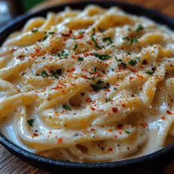 Creamy Roasted Garlic Pasta is a sumptuous dish that elevates the humble pasta experience to new heights. It's a culinary delight that seamlessly blends the richness of cream with the deep, nutty flavors of roasted garlic, resulting in a sauce that clings perfectly to each strand of pasta. This dish is not only comfort food at its finest but also a versatile option for various occasions—whether you're hosting a dinner party, preparing a cozy family meal, or simply craving a delicious weeknight dinner.