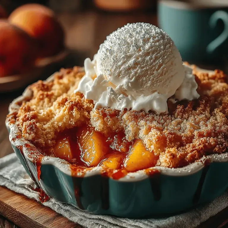 As summer approaches, the allure of fresh, sun-ripened peaches becomes impossible to resist. Their sweet, juicy flesh is a quintessential flavor of the season, and few desserts celebrate this delightful fruit better than a classic peach cobbler. This Easy Peach Cobbler with Ice Cream recipe is not only straightforward to prepare, but it also delivers a warm, comforting treat that pairs beautifully with the creamy indulgence of vanilla ice cream. In this article, we will delve into the step-by-step process of crafting this delicious dish, the essential ingredients that bring it to life, and some fascinating insights about peaches and the tradition of cobbler.