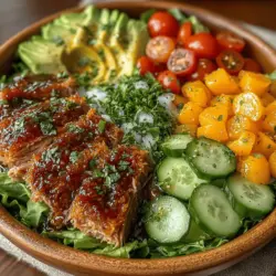 Zesty Lime & Tuna Salad Bowl: A Fresh and Flavorful Delight