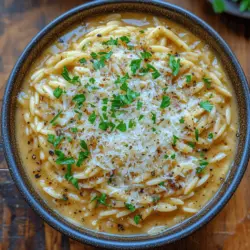 In the realm of comfort food, few dishes can rival the creamy, rich decadence of Creamy Roasted Garlic Orzo. This delightful recipe combines the heartiness of pasta with the sumptuous flavors of roasted garlic, creating a dish that is both satisfying and indulgent. Whether you are preparing a cozy family dinner or looking for a show-stopping side for a festive gathering, this orzo dish is sure to impress.