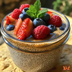 Chia pudding is rapidly gaining popularity as a staple in healthy eating, and for good reason. This versatile dish can be enjoyed as breakfast, a snack, or even dessert, making it a convenient option for anyone looking to incorporate more nutrition into their diet. At its core, chia pudding is a simple combination of chia seeds and liquid, which transforms into a creamy, pudding-like consistency as the seeds absorb the liquid. Among the myriad of variations, the Berry Bliss Chia Pudding stands out as a delightful and healthy option, bursting with flavor and nutritional benefits.