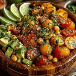 In today's fast-paced world, finding a delicious and nutritious salad recipe can be a game-changer for busy individuals and families. The Zesty Avocado Chickpea Salad is a vibrant, flavor-packed dish that not only pleases the palate but also provides a wealth of health benefits. This salad is an excellent option for anyone looking to incorporate more plant-based meals into their diet, offering a perfect balance of protein, healthy fats, and fresh produce. Made with wholesome ingredients like creamy avocados and protein-rich chickpeas, this salad shines as a quick lunch, a refreshing side dish, or even a light dinner option.
