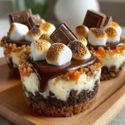 S’mores Delight Cups are an innovative take on the beloved classic campfire treat that has charmed taste buds for generations. With their irresistible combination of chocolate, toasted marshmallows, and crunchy graham crackers, these no-bake desserts offer a convenient way to enjoy the nostalgic flavors of s’mores any time of year. Perfect for summer barbecues, holiday parties, or cozy nights in, S'mores Delight Cups serve as individual portions that make sharing easy and fun. In this article, we will delve into the detailed steps required to create these delectable treats, while also discussing the essential ingredients, preparation techniques, and presentation tips that will elevate your dessert game.