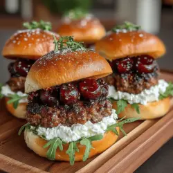 Grilled Cherry Sliders: Crafting a Unique Culinary Delight