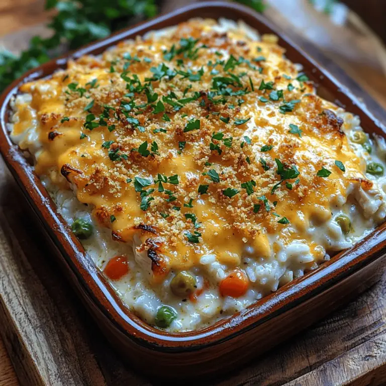 To truly appreciate the Creamy Chicken and Rice Bake, it’s essential to understand the significance of each ingredient. Every component plays a crucial role in creating the harmonious blend of flavors and textures that make this dish so beloved.
