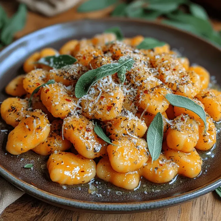 As autumn arrives, the air becomes crisp, and the leaves turn golden, it's the perfect time to indulge in comforting, seasonal dishes. Among these, buttery sage pumpkin gnocchi stands out as a delightful, savory option that captures the essence of fall. This dish marries the rich, earthy flavor of pumpkin with the aromatic warmth of sage, creating a unique culinary experience that is both satisfying and heartwarming.