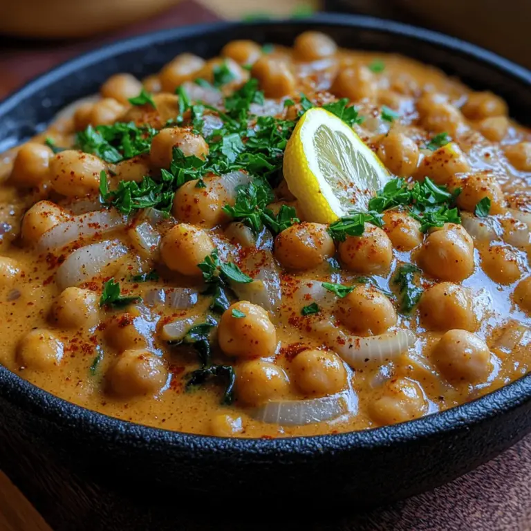 In today's fast-paced world, finding nourishing and delicious meals that are both easy to prepare and satisfying can be a challenge. The Creamy Garlic Chickpea Skillet is a perfect solution, offering a rich and flavorful dish that comes together in just 25 minutes. This vegan recipe is not only quick to make but also packed with protein, healthy fats, and vibrant vegetables, making it an ideal choice for anyone looking to enhance their culinary repertoire or simply enjoy a cozy meal at home.