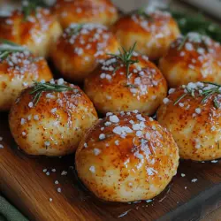 If you’re looking for a deliciously satisfying snack that combines the comforting chewiness of traditional pretzels with the aromatic essence of fresh herbs, then Rosemary Sea Salt Pretzel Bites are the perfect choice. These bite-sized treats are not only a feast for the taste buds but also a delightful addition to your gatherings, parties, or even a cozy night in. The key ingredients—fresh rosemary and sea salt—bring an elevated flavor profile that transforms a simple pretzel into a gourmet experience.