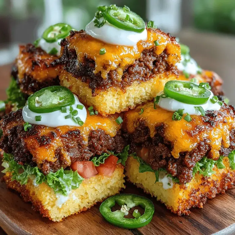 If you’re searching for a recipe that perfectly balances savory flavors with a touch of heat, look no further than the Golden Cheddar Jalapeño Muffin Melt Sliders. These sliders are not just a meal; they are an experience that brings together the comforting warmth of freshly baked muffins with the bold kick of jalapeños and the rich, creamy taste of sharp cheddar cheese. Perfectly portioned for easy serving, these sliders are ideal for any occasion, whether you’re hosting a casual get-together, preparing for game day, or simply craving a unique snack.