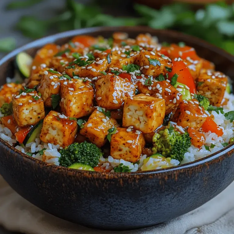 In recent years, the trend toward plant-based meals has gained immense momentum, driven by a growing awareness of health, sustainability, and culinary creativity. More individuals are incorporating plant-based foods into their diets, whether they are committed vegans, vegetarians, or simply looking to reduce their meat intake. This shift has opened up a world of delicious options that cater to diverse tastes and dietary needs. One such dish that perfectly encapsulates this trend is the Crunchy Chili Tofu Rice Bowl—a vibrant, nutritious, and easy-to-make meal that promises to satisfy your cravings while keeping you nourished.