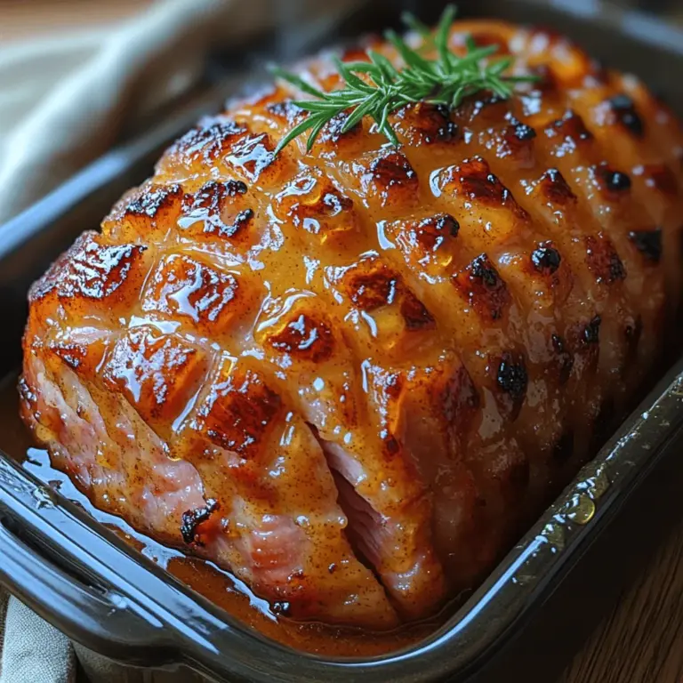 Slow cooker recipes have gained immense popularity in recent years, largely due to their simplicity and the convenience they offer to busy families and individuals alike. One dish that stands out in this realm is the Sweet & Savory Slow Cooker Brown Sugar Ham. This recipe perfectly marries the sweetness of brown sugar with the savory notes of a well-prepared ham, creating a flavor profile that is both comforting and indulgent. As the ham slowly cooks, it fills your home with an irresistible aroma, making it ideal for family gatherings, holiday celebrations, or any occasion where you want to impress your guests.