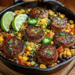 When it comes to weeknight dinners, finding a dish that balances flavor, convenience, and nutrition can often feel like a daunting task. Enter the Spicy Sausage, Bean & Rice Skillet—a delightful, one-pan meal that checks all the boxes. This dish is a vibrant medley of robust Italian sausage, hearty beans, and fluffy rice, all infused with a kick of spice that tantalizes the taste buds. The combination of savory and spicy elements makes it a favorite for those who enjoy bold flavors, while its simplicity ensures it can be whipped up even on the busiest of nights.