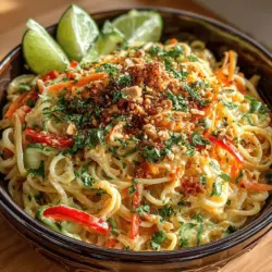 Chilled Thai Peanut Noodles Recipe