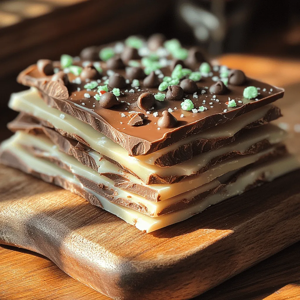 If you’re looking for a quick yet delightful way to satisfy your chocolate cravings, look no further than the refreshing mint chocolate chip bark. This recipe brings together the rich, creamy flavor of chocolate with the invigorating freshness of mint, making it a perfect treat for any occasion. Whether you’re preparing for a festive gathering, a cozy movie night, or just want a sweet indulgence after a long day, this mint chocolate chip bark is sure to impress.