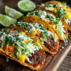 Tropical Turkey Tacos with Mango Slaw