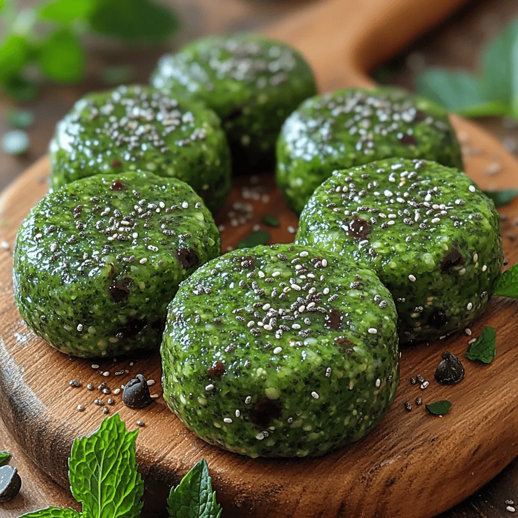 In a world that increasingly prioritizes health and wellness, the Energetic Matcha Bites stand out as a delightful and nutritious snack option. These small, yet powerful treats are not only delicious but also packed with the benefits of matcha, a finely ground powder made from specially grown green tea leaves. The significance of this recipe lies in its ability to provide a quick energy boost while being entirely plant-based and gluten-free, making it suitable for a wide range of dietary preferences. Whether you're a busy professional needing a pick-me-up or an athlete seeking a healthy snack post-workout, Energetic Matcha Bites are your go-to solution.