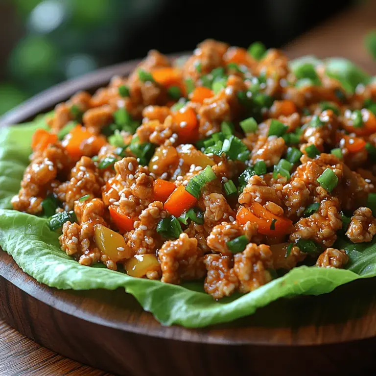 Crispy Chicken Lettuce Wraps are a delightful dish that combines crunch, flavor, and health in every bite. This recipe showcases the perfect balance between savory chicken and fresh vegetables, wrapped in crisp lettuce leaves that serve as a low-carb alternative to traditional wraps. As more people seek healthier meal options, lettuce wraps have gained popularity for their ability to deliver satisfying flavors without the heaviness of bread or tortillas.