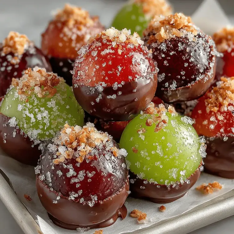 Frozen treats have long been a beloved indulgence, especially during the warm months when a cool snack can bring relief and joy. From ice cream and popsicles to frozen yogurt and sorbets, the options are plentiful. However, in a world increasingly focused on health-conscious eating, many are seeking alternatives that not only satisfy cravings but also offer nutritional benefits. Enter Frosty Grape Delights—a simple yet delightful recipe that marries the natural sweetness of grapes with the refreshing chill of freezing. These treats are not only delicious but also serve as a healthy snack option, making them perfect for any occasion.