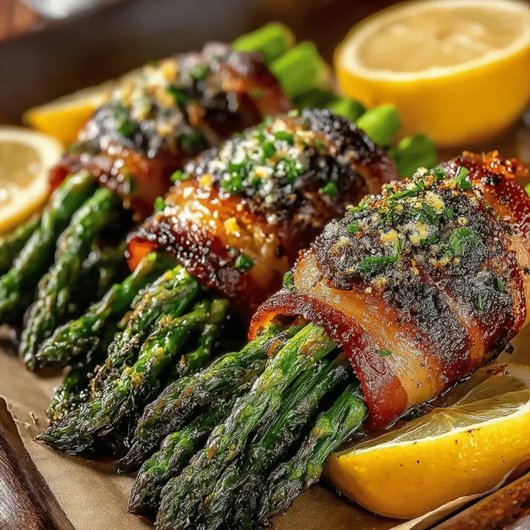 When it comes to appetizers and side dishes that effortlessly impress, few can rival the delicious simplicity of savory bacon-wrapped asparagus bundles. This dish has gained immense popularity at gatherings, from casual family dinners to elegant cocktail parties, thanks to its delightful combination of flavors and eye-catching presentation. The crispy, smoky goodness of bacon pairs beautifully with the tender, fresh asparagus, creating a mouthwatering experience that leaves guests raving about your culinary skills.