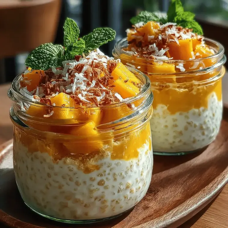 In recent years, overnight oats have surged in popularity as a go-to breakfast option for health-conscious individuals and busy families alike. This trend can be attributed to their incredible convenience, delicious flavors, and impressive nutritional profile. Among the myriad of variations, the Tropical Dream Bowl: Coconut Mango Overnight Oats stands out as a refreshing and vibrant choice that transports your taste buds to sun-drenched beaches with every spoonful.