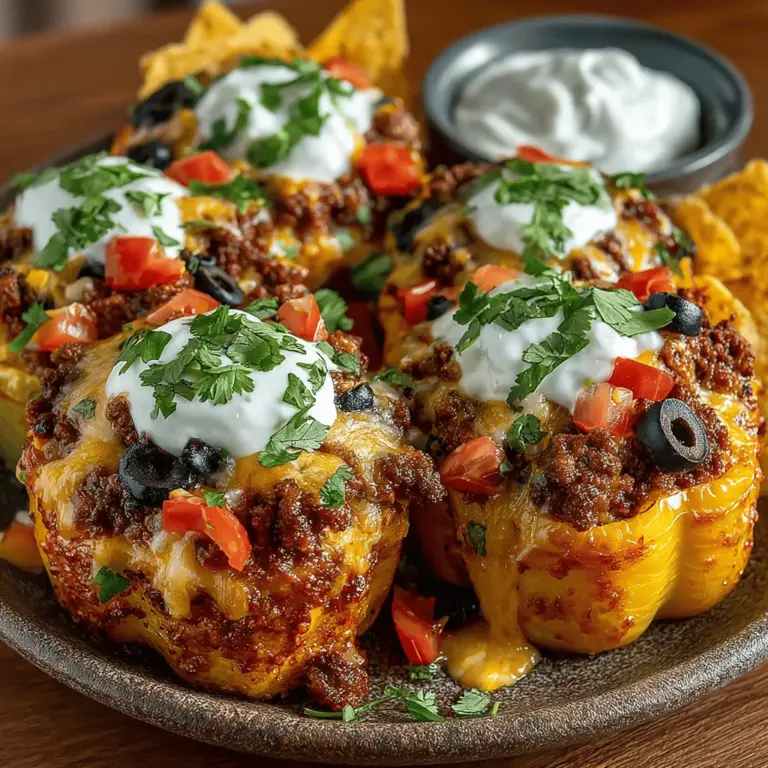 When baking your stuffed bell pepper nacho slices, understanding the role of steam is crucial for achieving the perfect texture. Steam helps to create a moist cooking environment, which prevents the bell peppers from drying out while also allowing the filling to cook evenly. This steam will help soften the peppers just enough to give them a tender bite without losing their vibrant color and crunch.