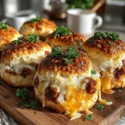 Mini BBQ Turkey Biscuit Melts Recipe