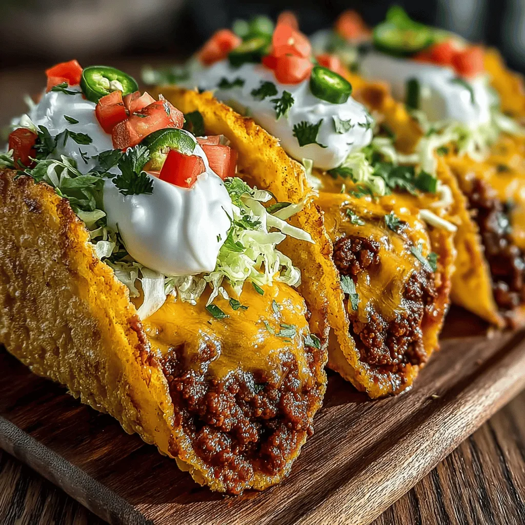 If you’re searching for a mouthwatering dish that blends bold flavors with satisfying textures, look no further than Chili Cheese Tacos Extravaganza. This recipe reimagines the classic taco by infusing it with hearty chili flavors and layers of gooey cheese, making it a standout option for any occasion. Whether you’re hosting a party, enjoying a family dinner, or need a quick yet delicious meal during a busy weeknight, these tacos are the perfect solution.